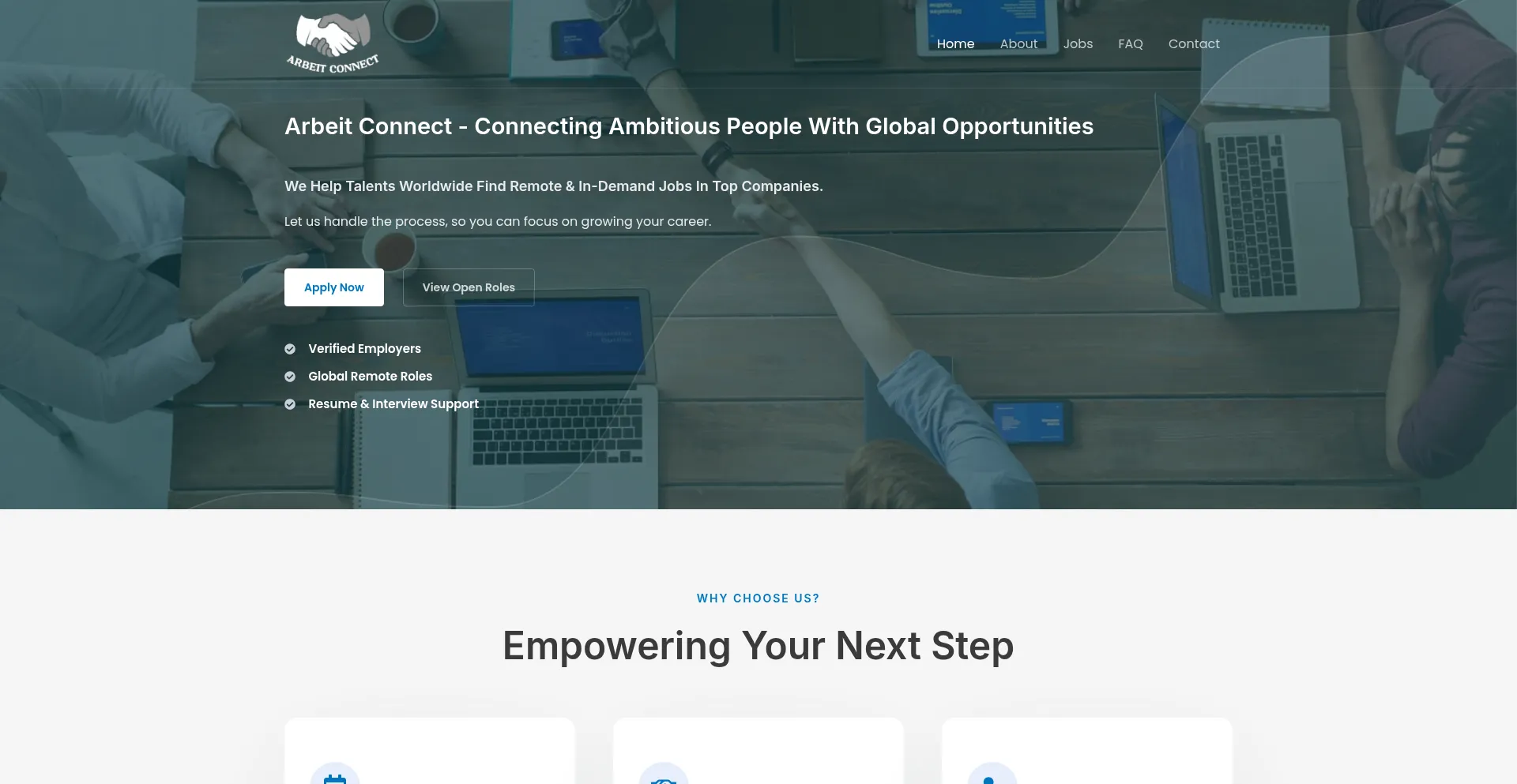 Website screenshot of Averix.site