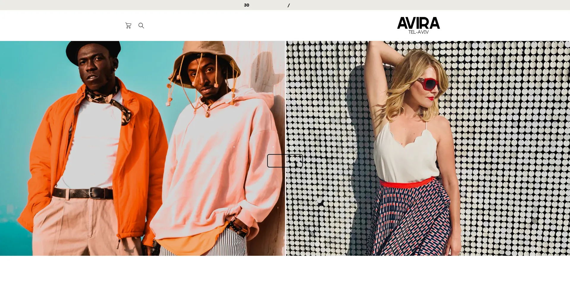 Website screenshot of Avirastyles.com