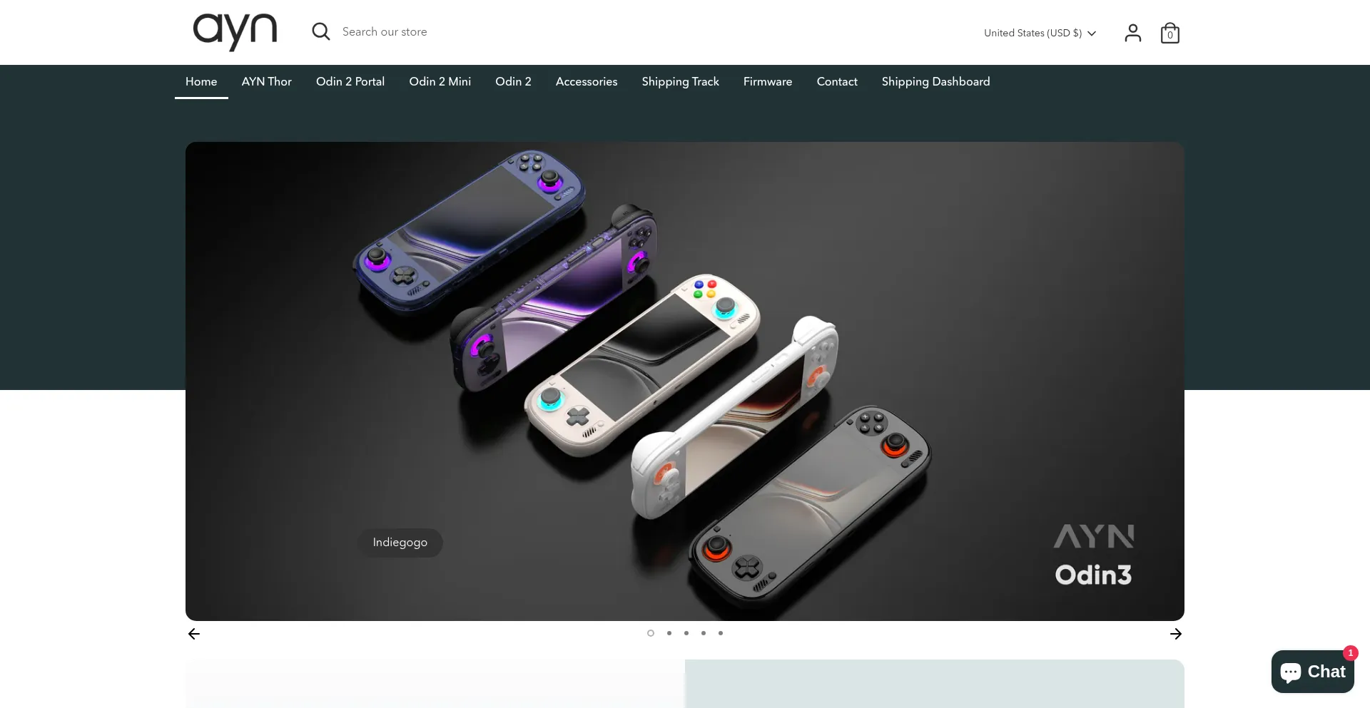 Website screenshot of Ayntec.com