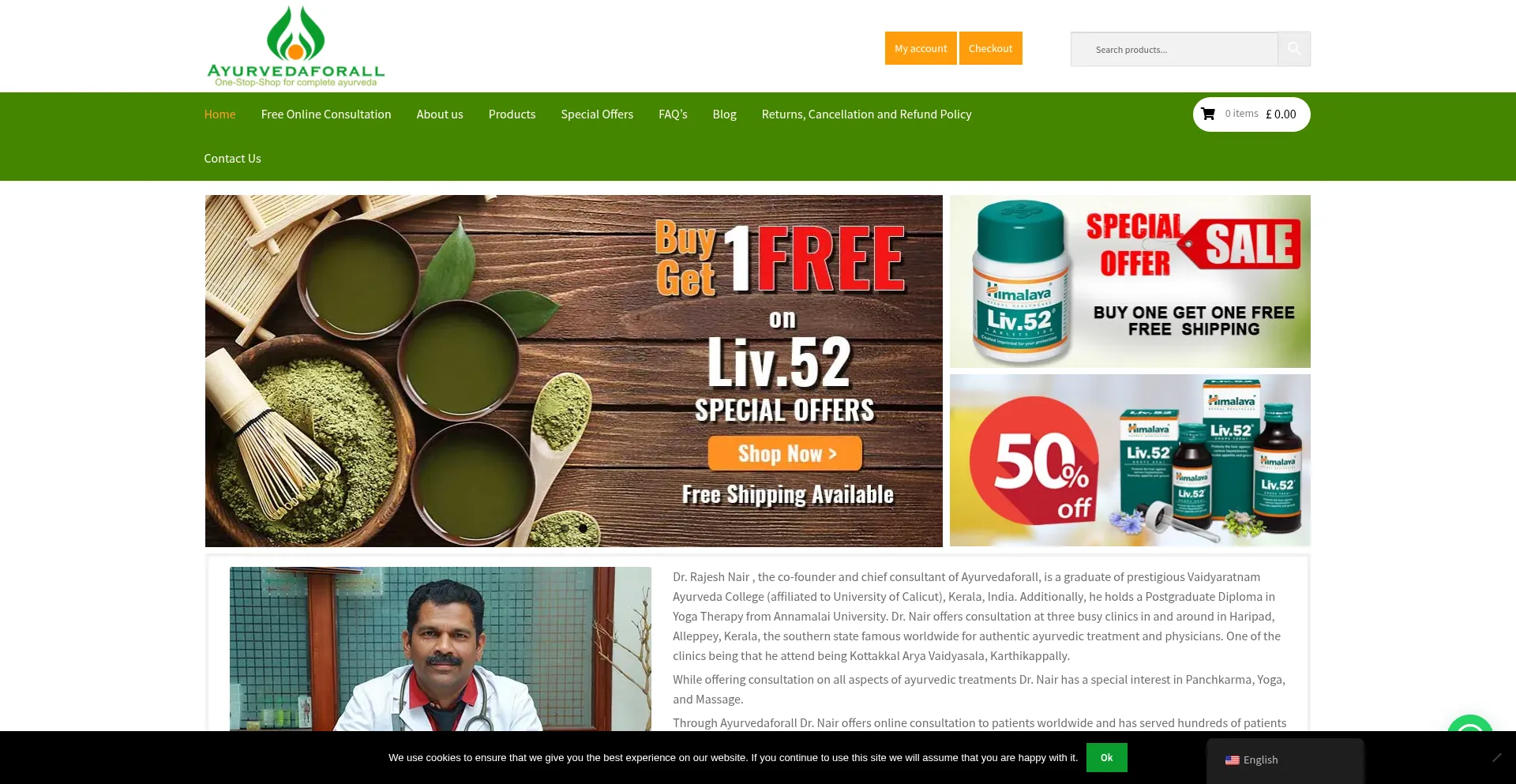 Ayurvedaforall.co.uk