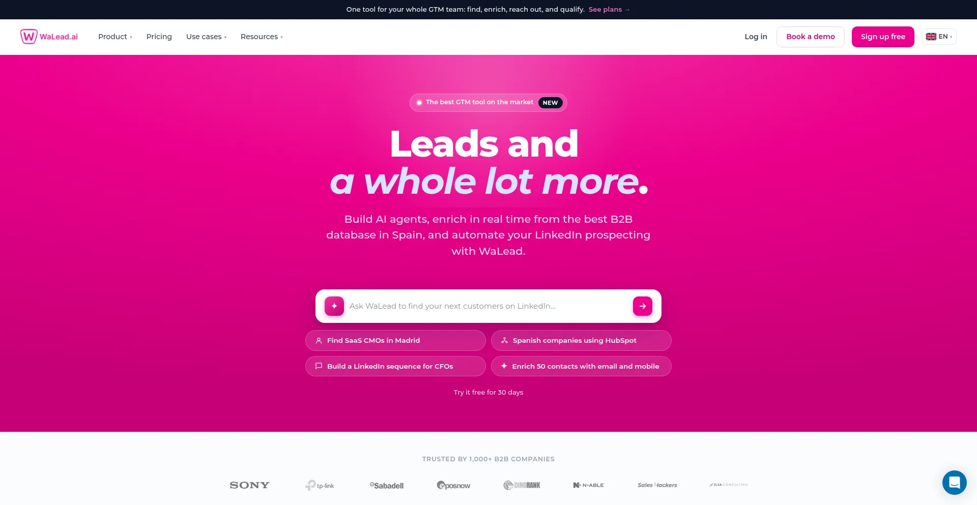 B2bteamwalead.com
