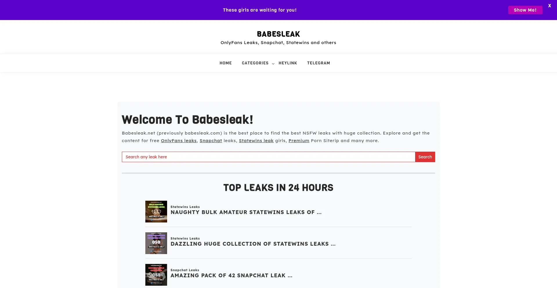 Babesleak.net