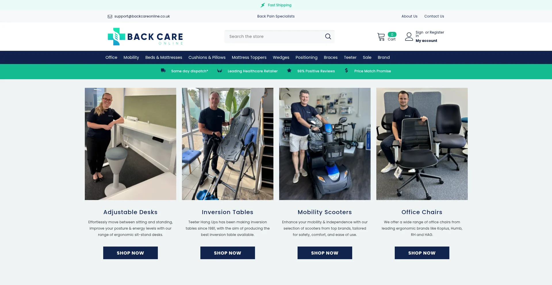 Backcareonline.co.uk