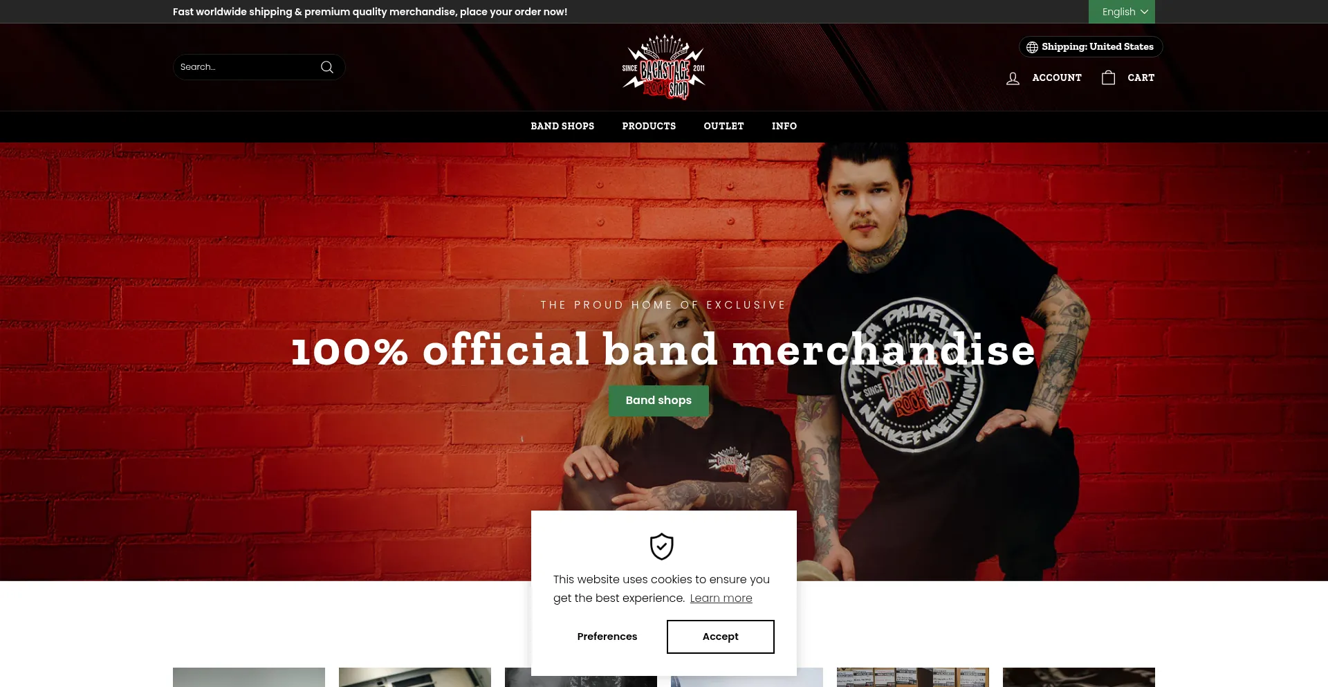 Backstagerockshop.com