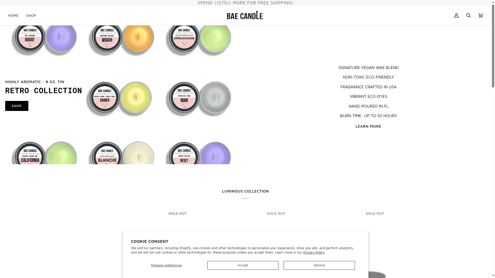 Baecandle.com