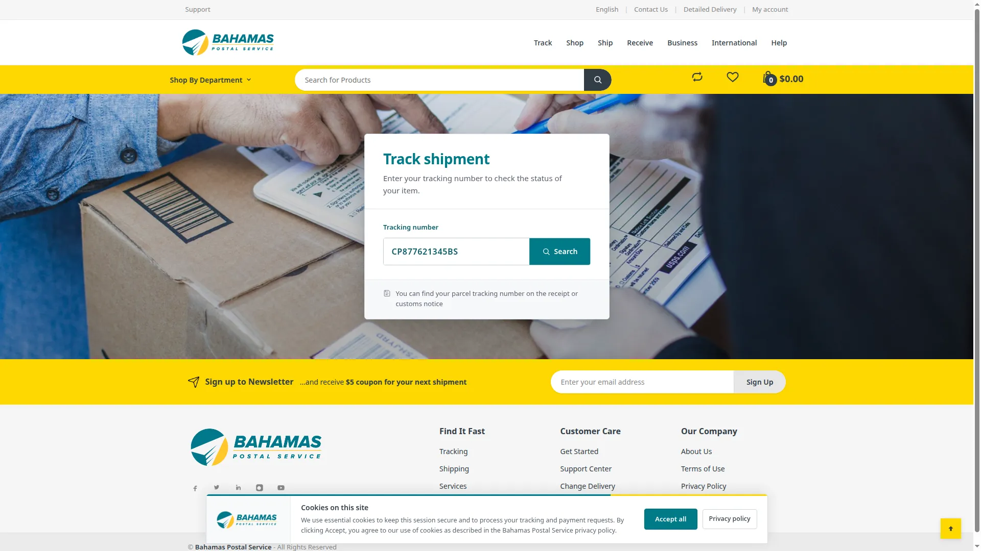 Bahamaspostal-gov.com