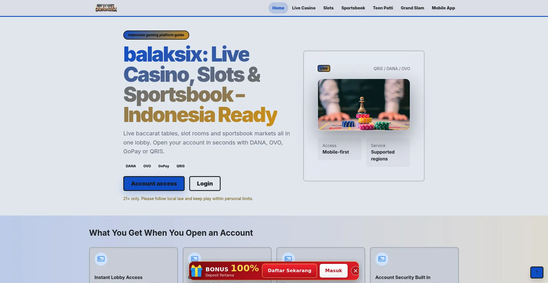Balaksix.bet