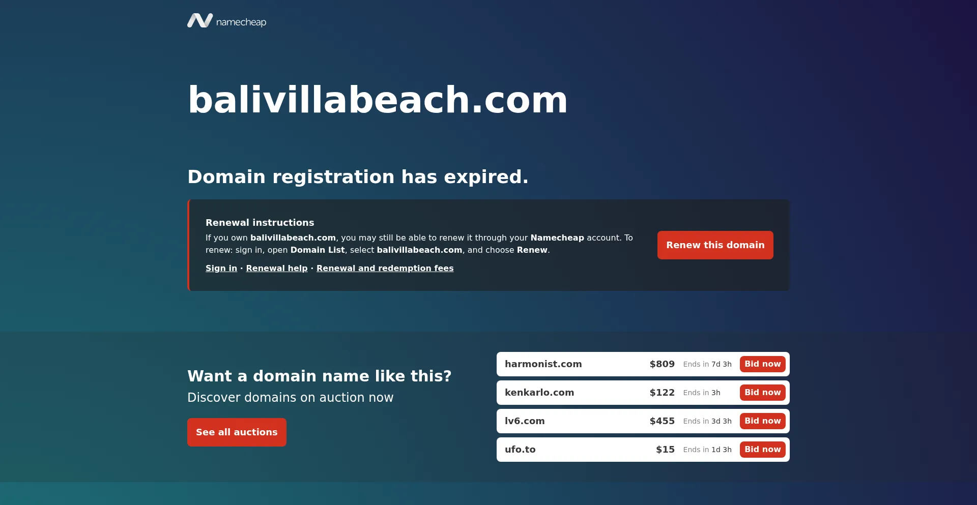 Balivillabeach.com