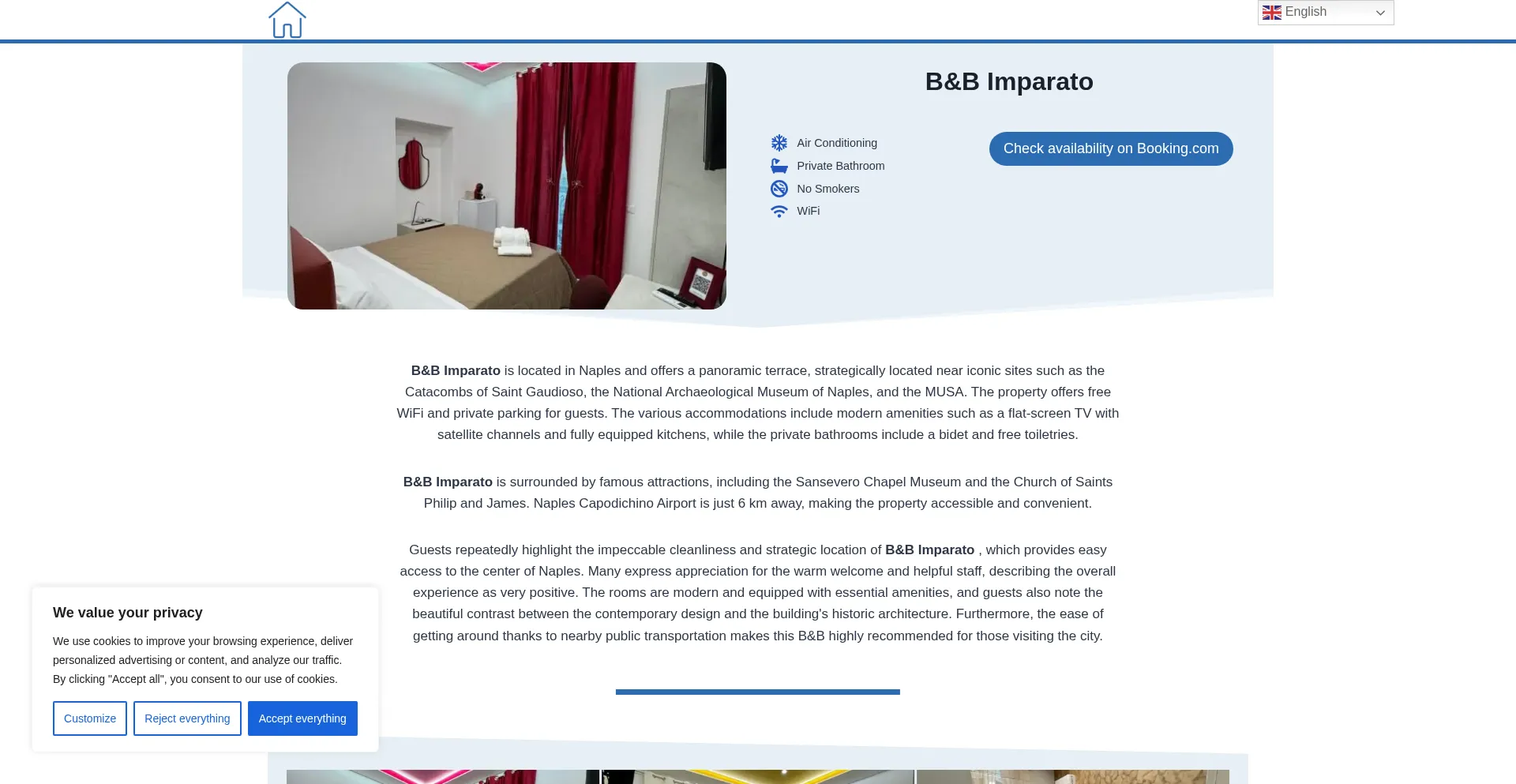Website screenshot of Bandbimparato.top
