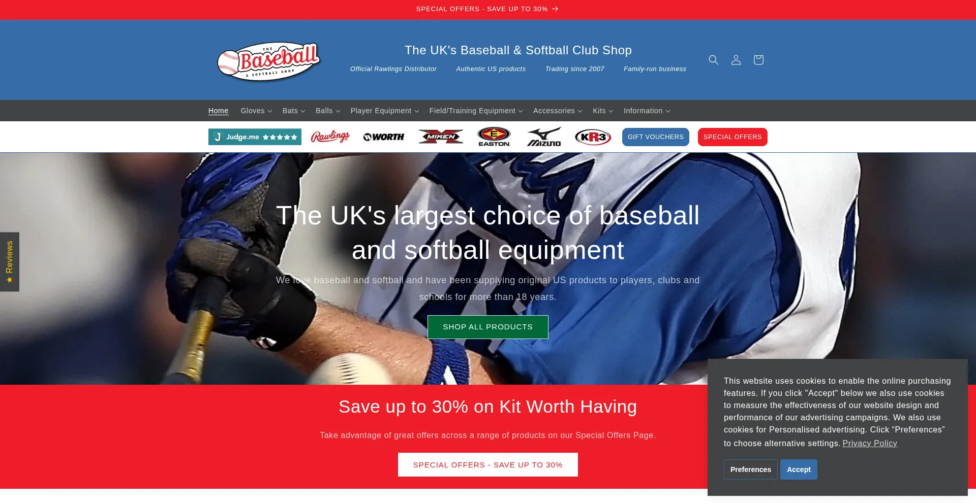 Baseballandsoftball.co.uk