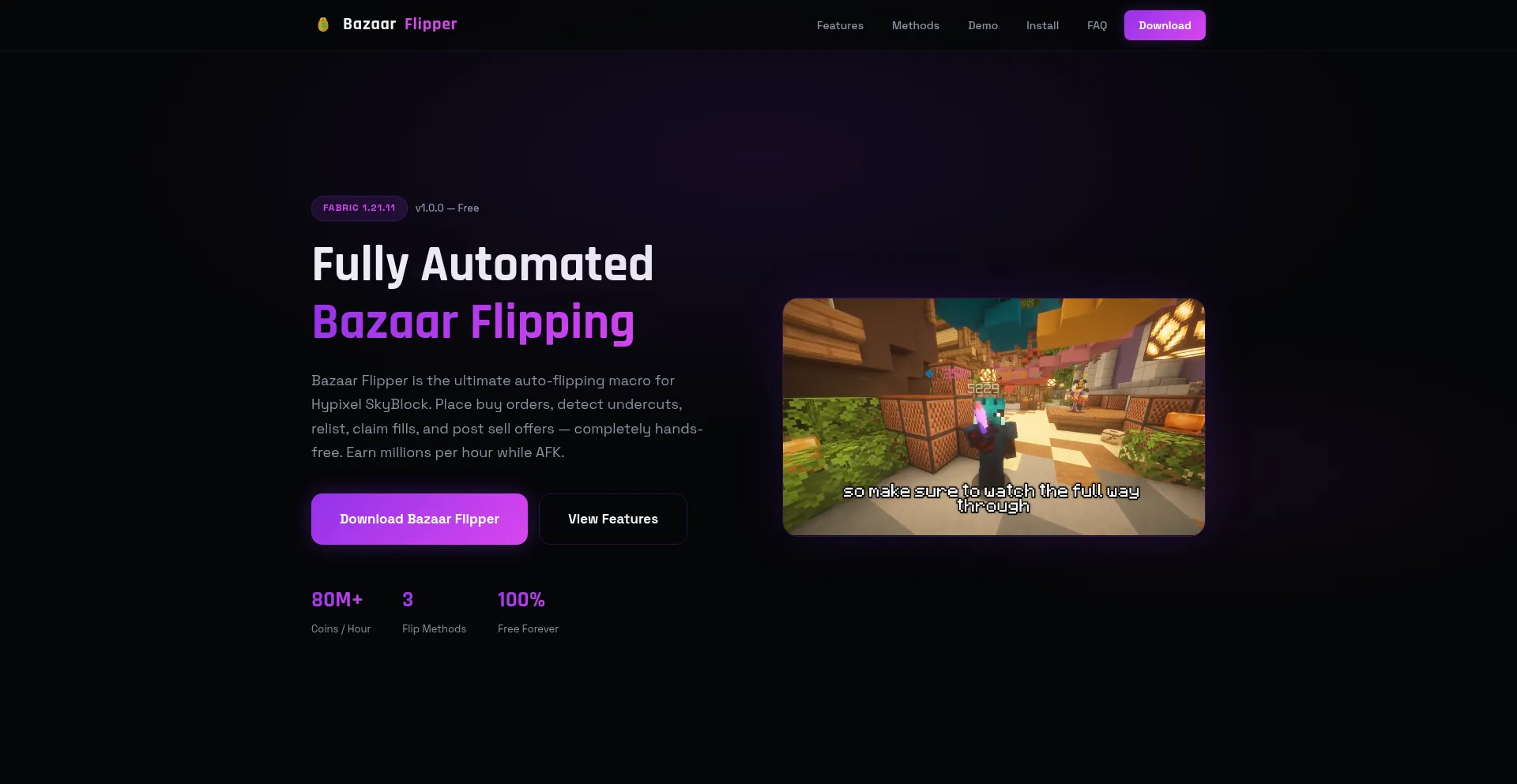 Bazaarflipper.com