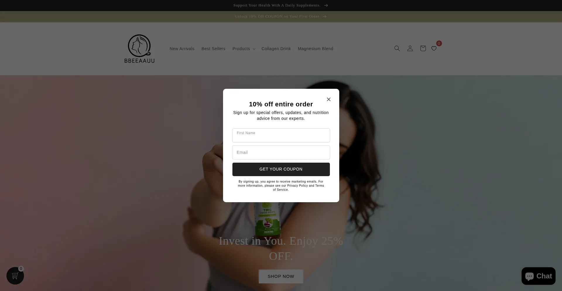 Website screenshot of Bbeeaauu.com
