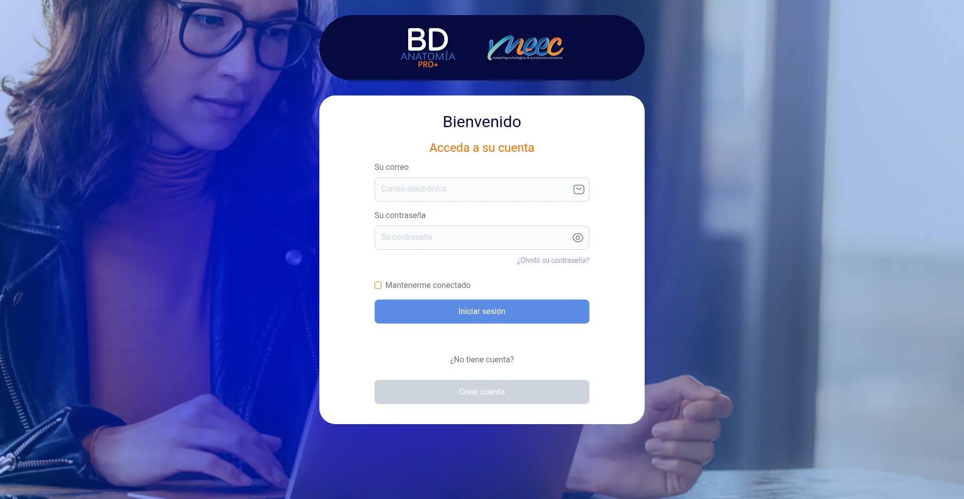 Website screenshot of Bdanatomiapro.mx