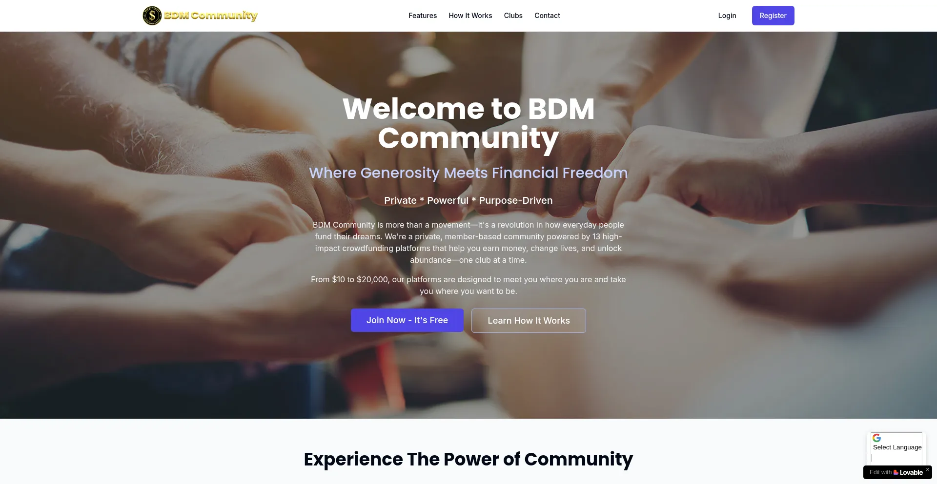 Bdmcommunity.com