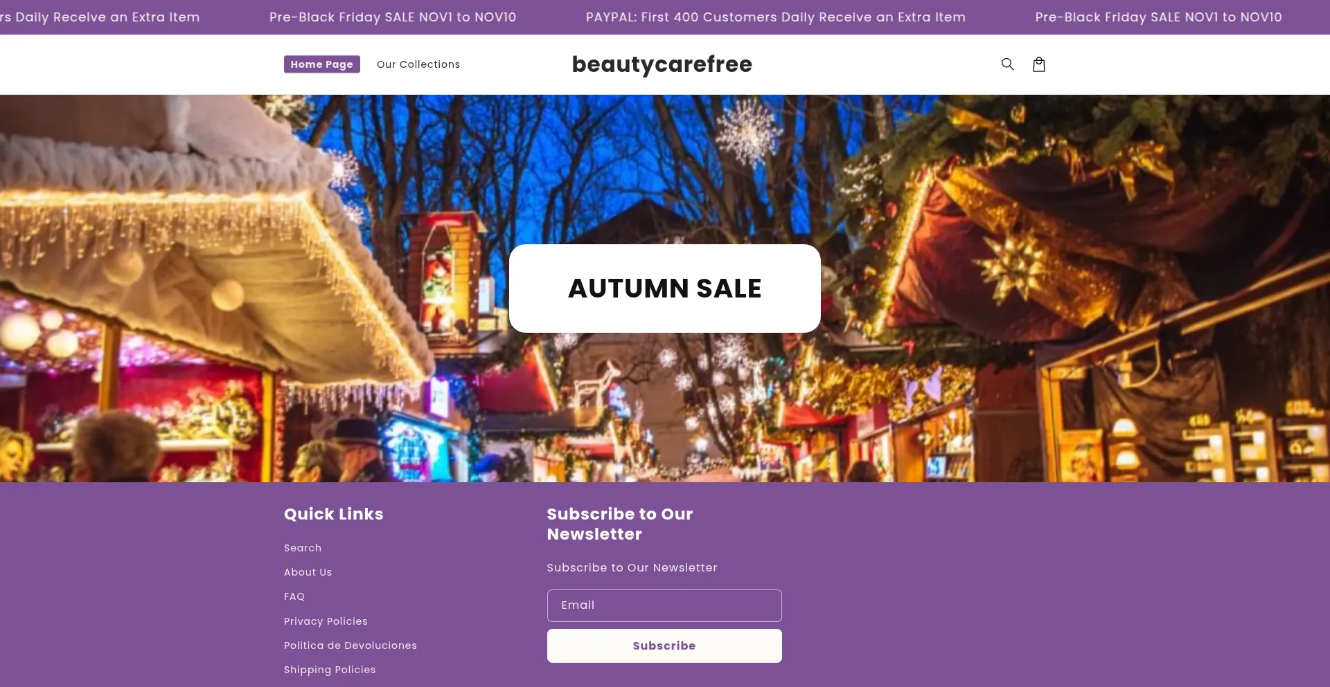 Beautycarefree.com