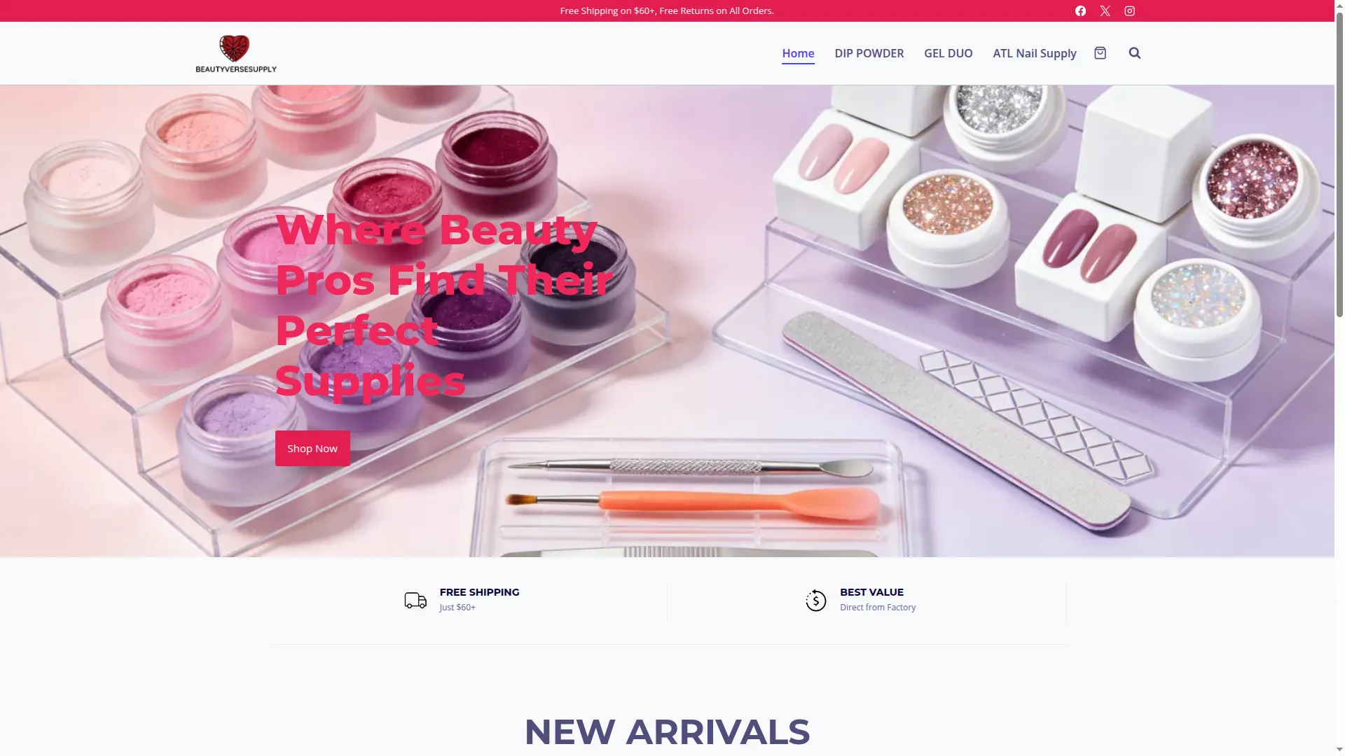 Beautyversesupply.com