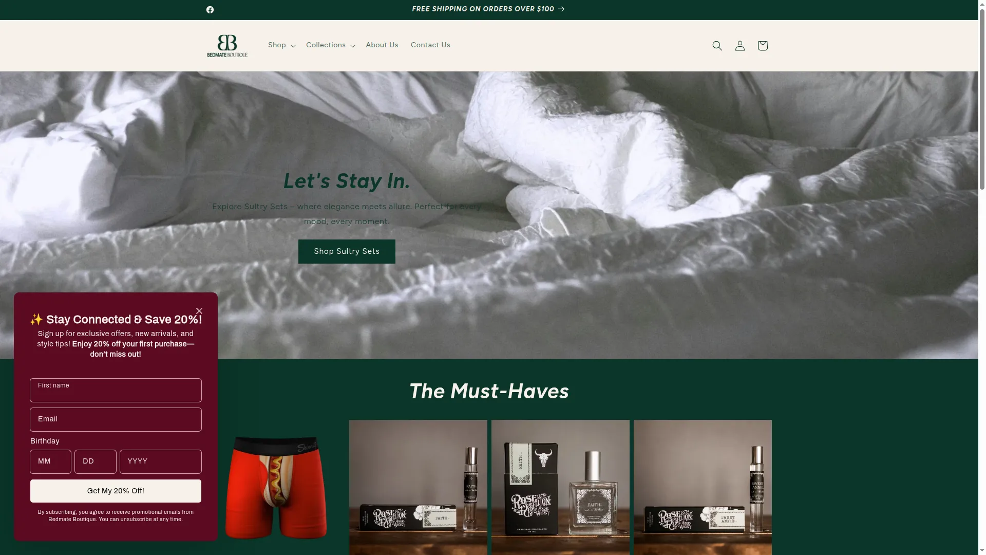 Bedmateboutique.com