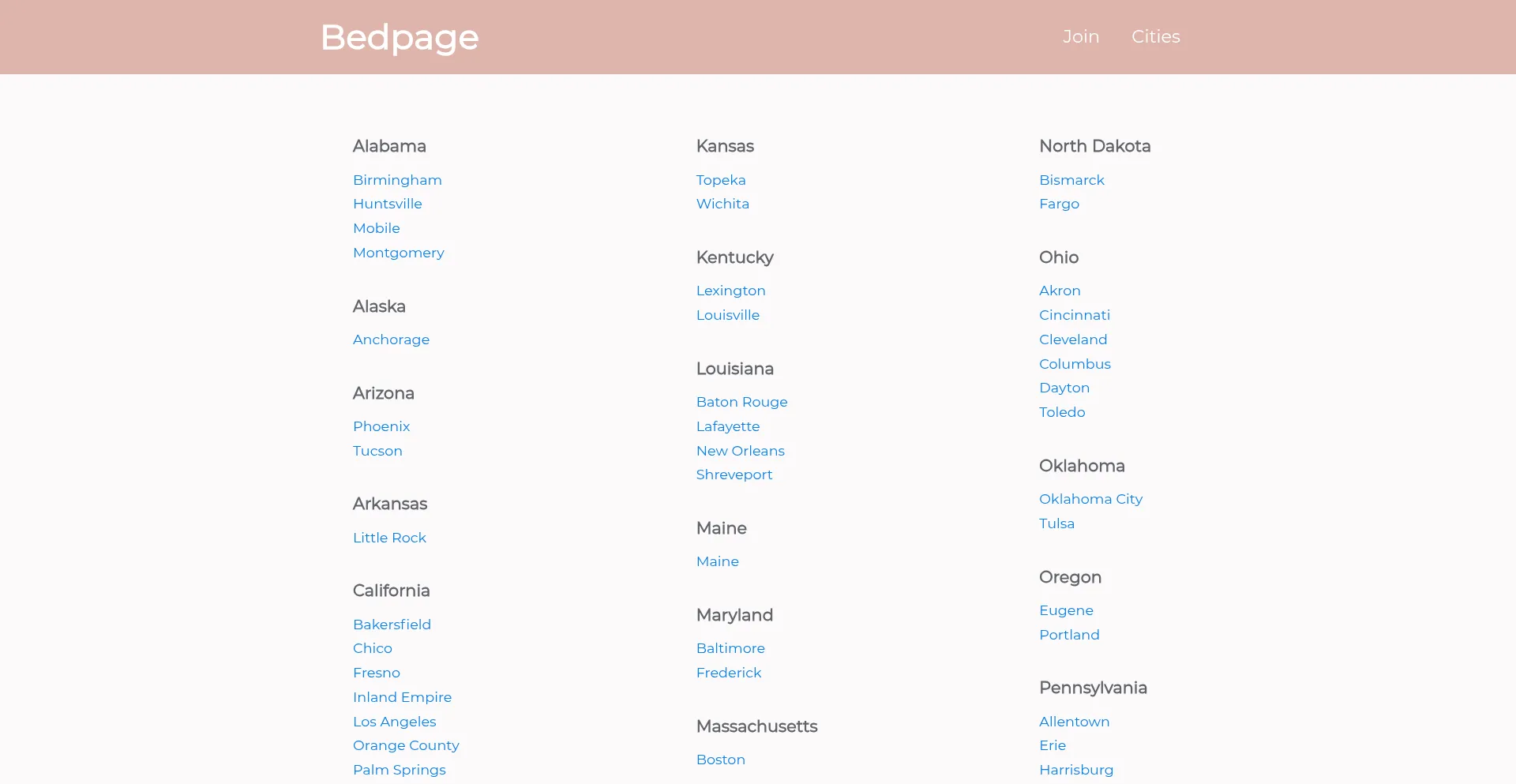 Bedpage.cc
