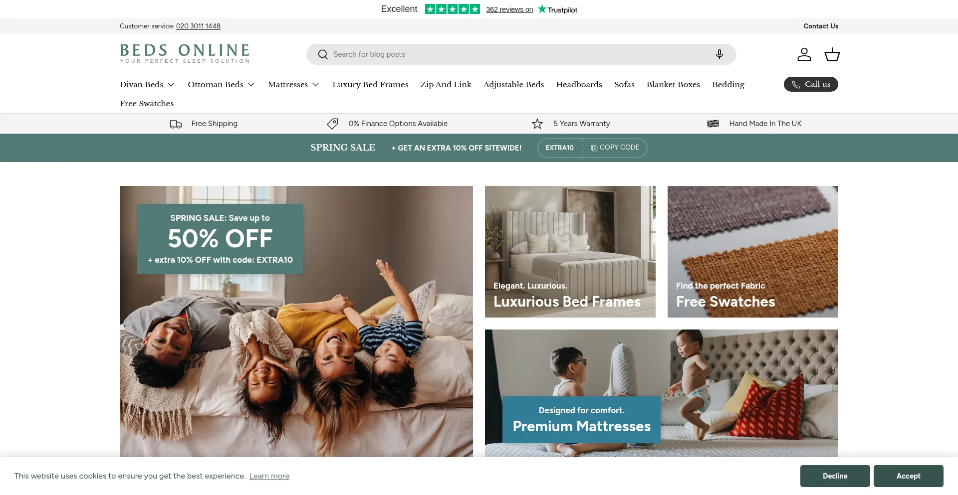 Bedsonlinestore.co.uk