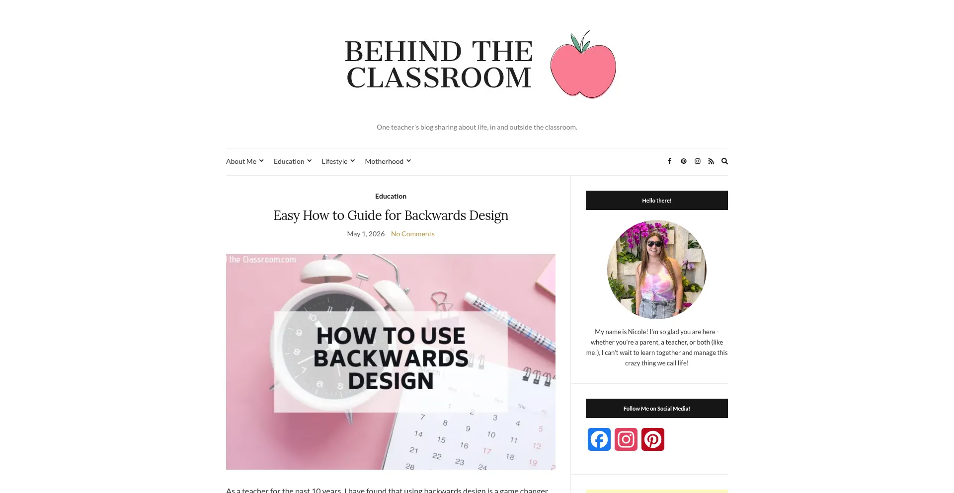 Behindtheclassroom.com