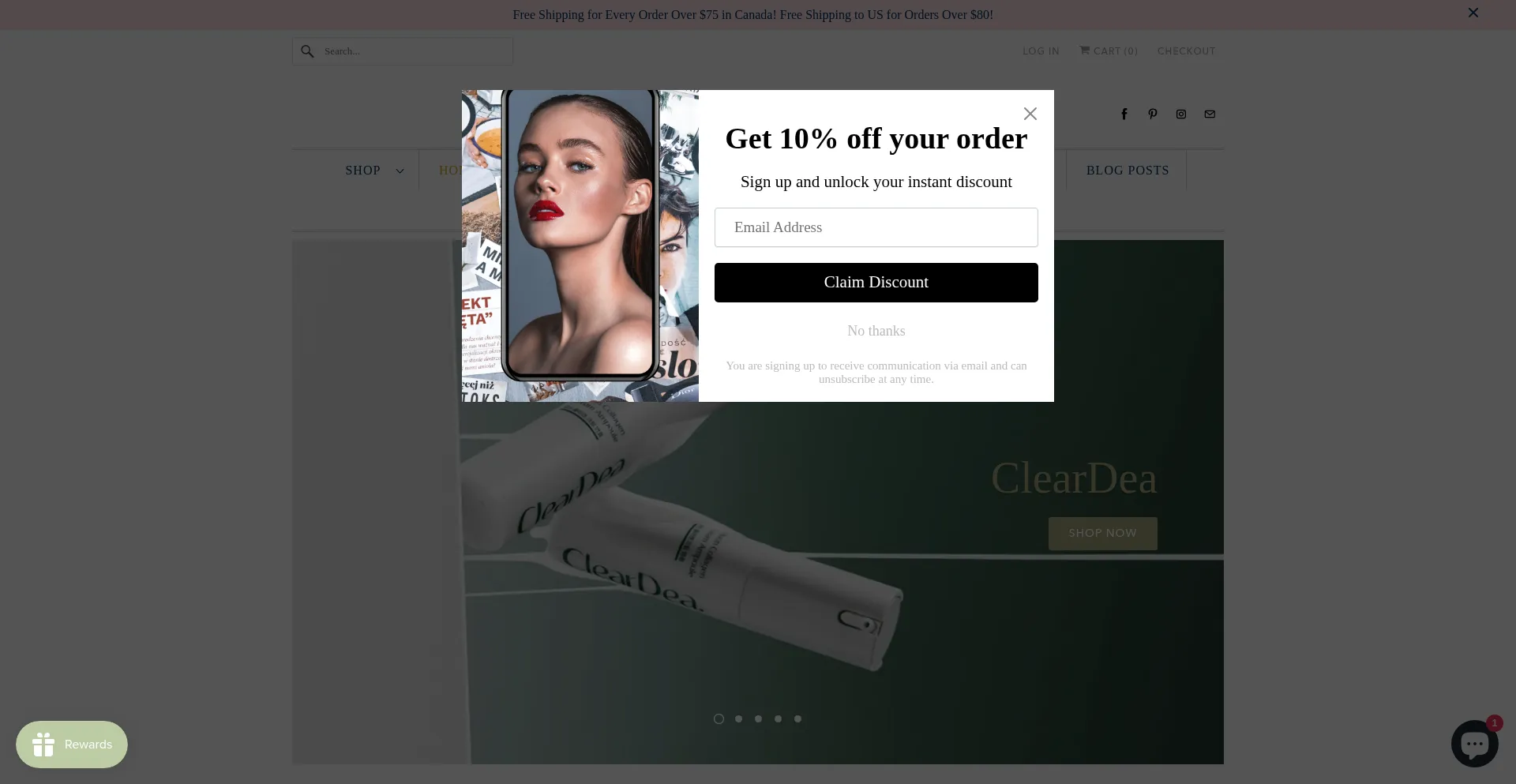 Website screenshot of Bellbees.ca