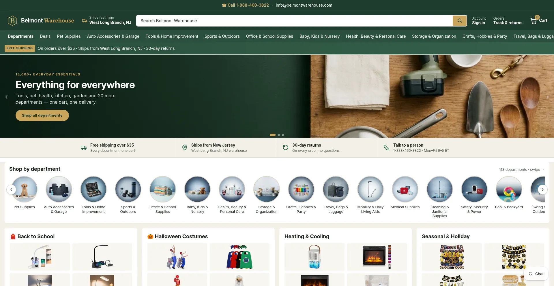 Belmontwarehouse.com