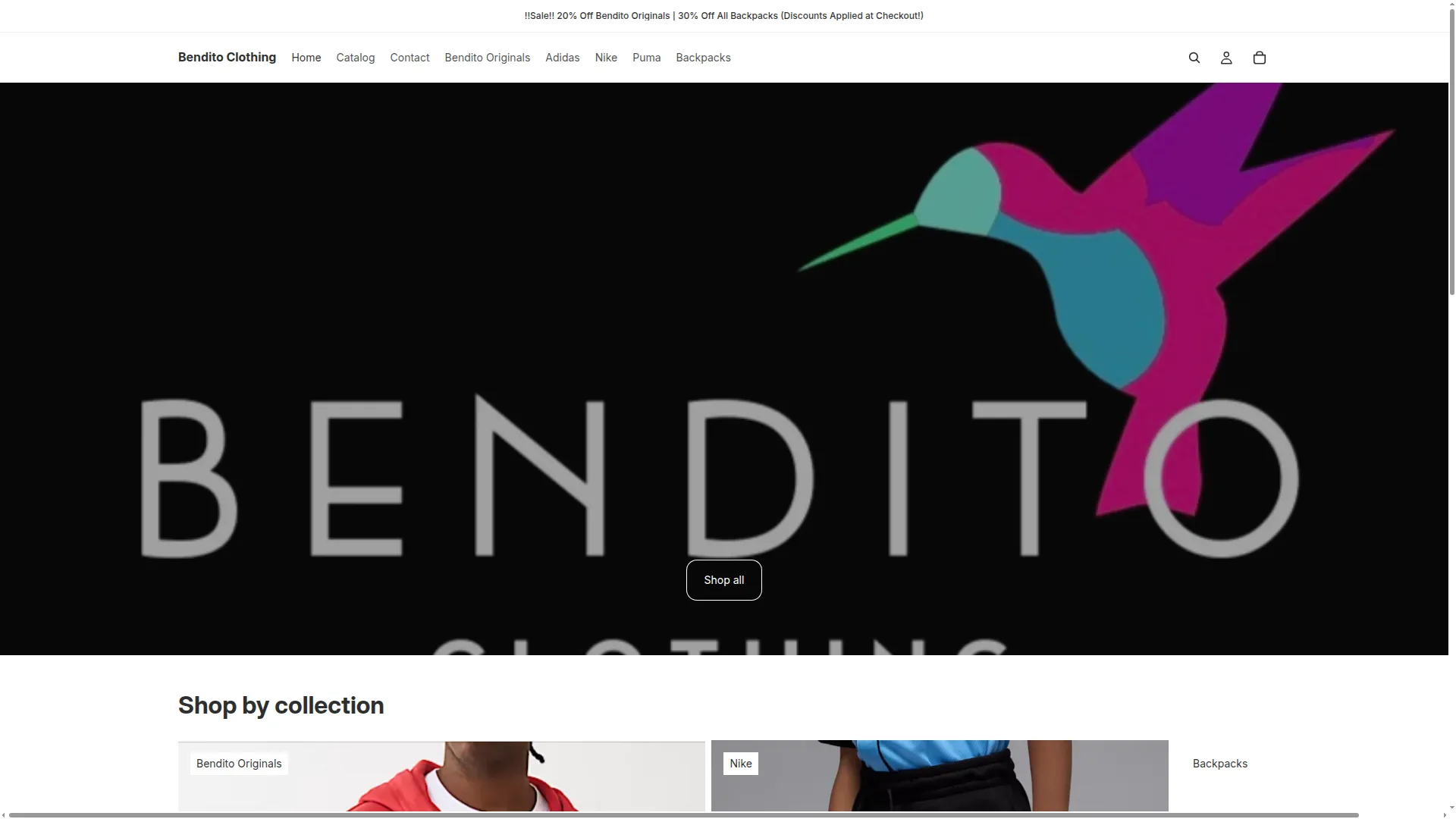 Benditoclothing.us