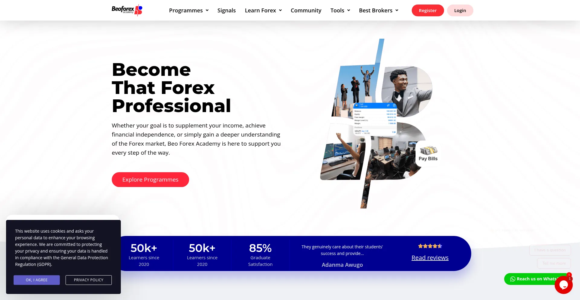Beoforexacademy.com