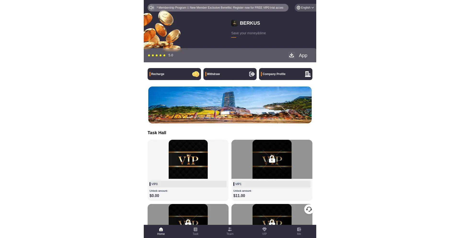 Website screenshot of Berkus.info