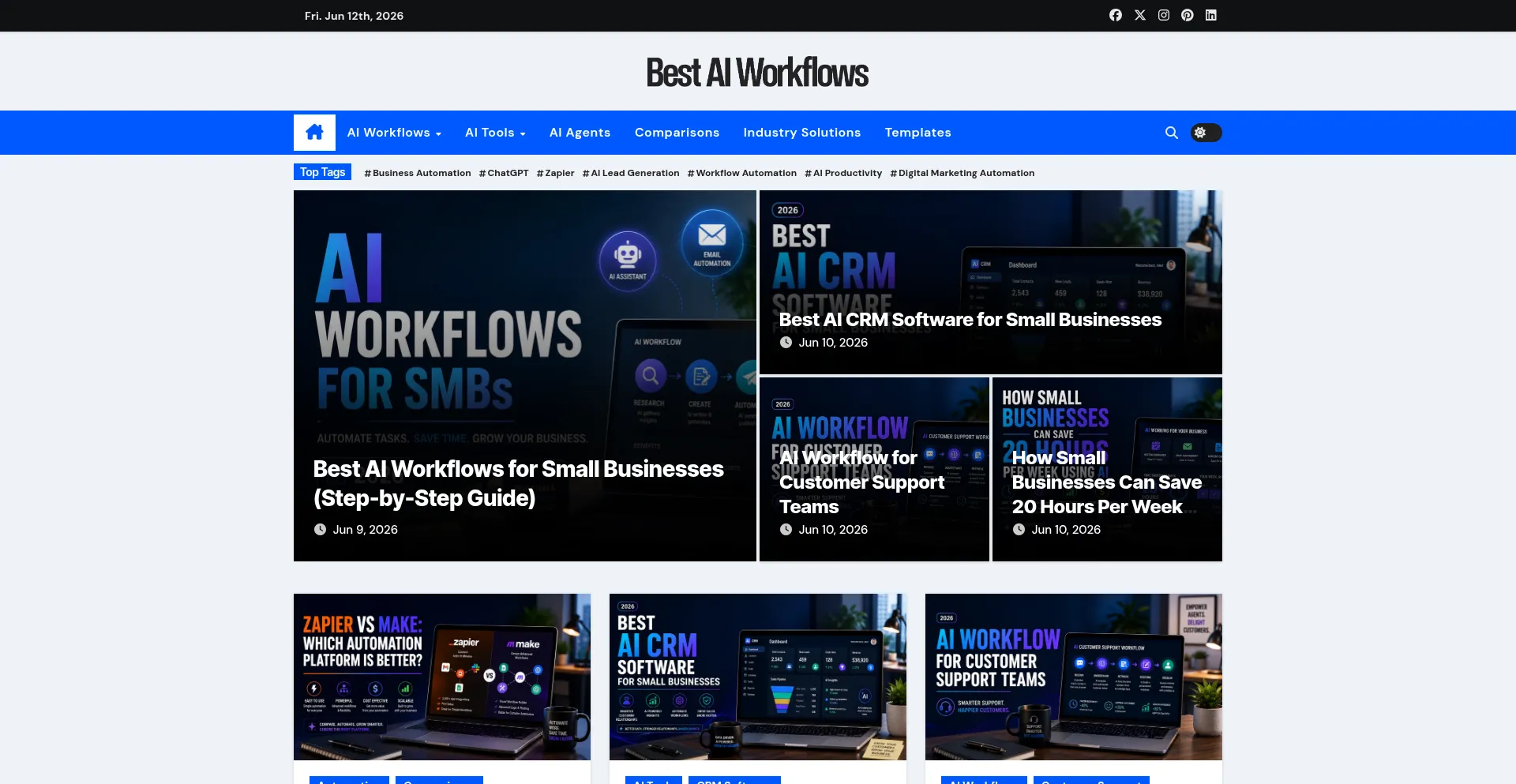 Bestaiworkflows.com