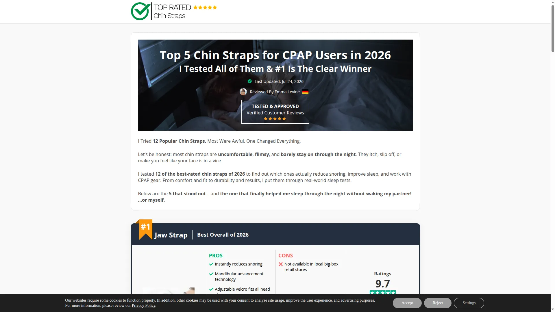 Bestchinstraps.com
