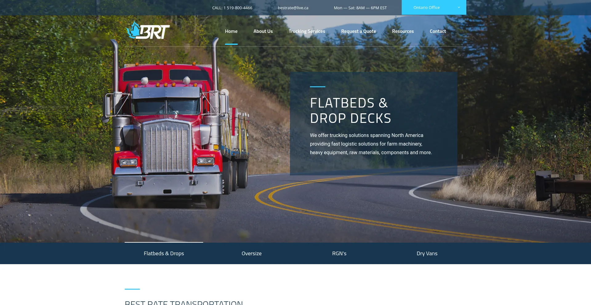 Bestratetransportation.com
