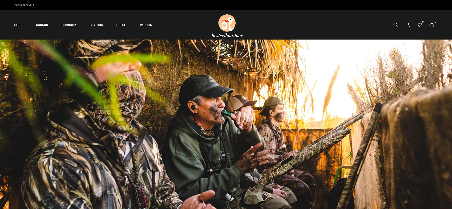 Website screenshot of Bestselloutdoor.com