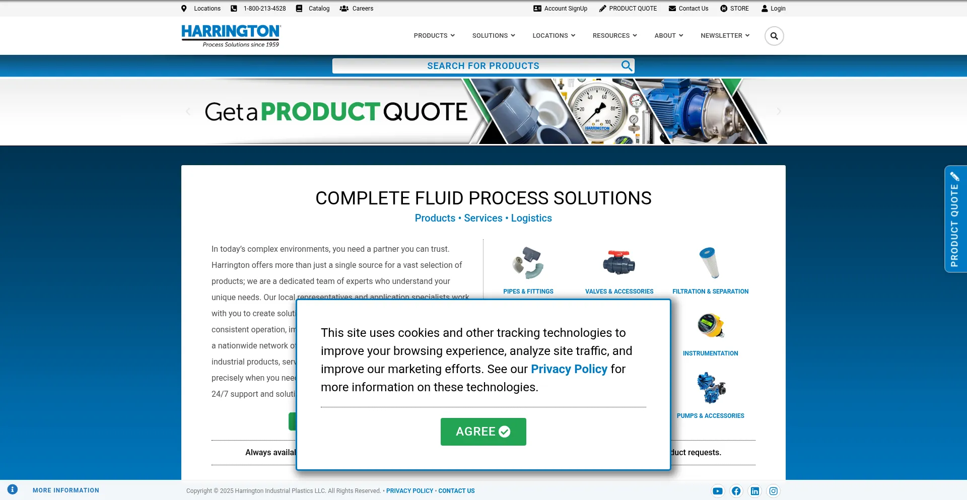 Website screenshot of Bestwaterfilters.com