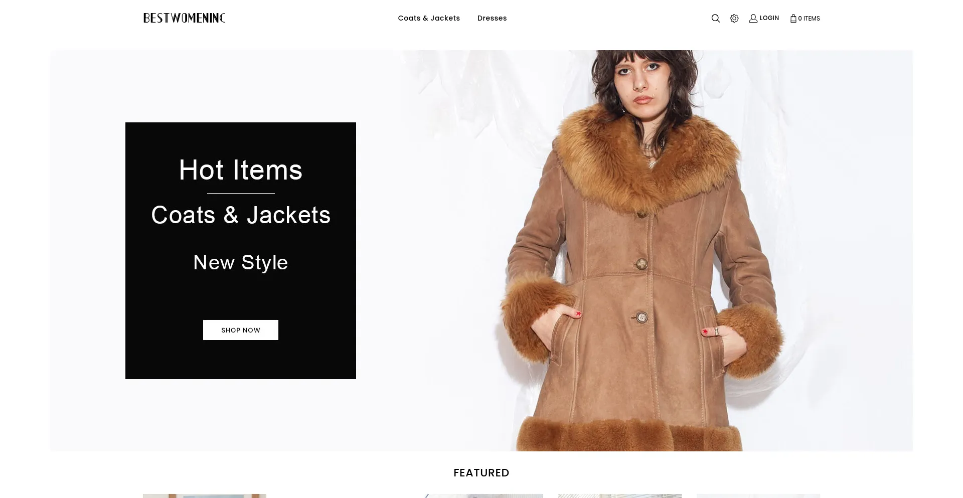 Website screenshot of Bestwomeninc.com