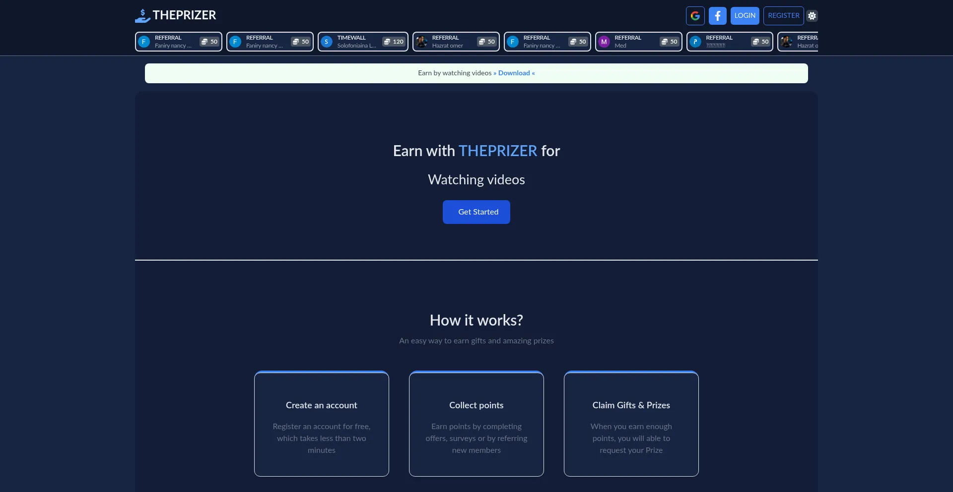Beta.theprizer.com