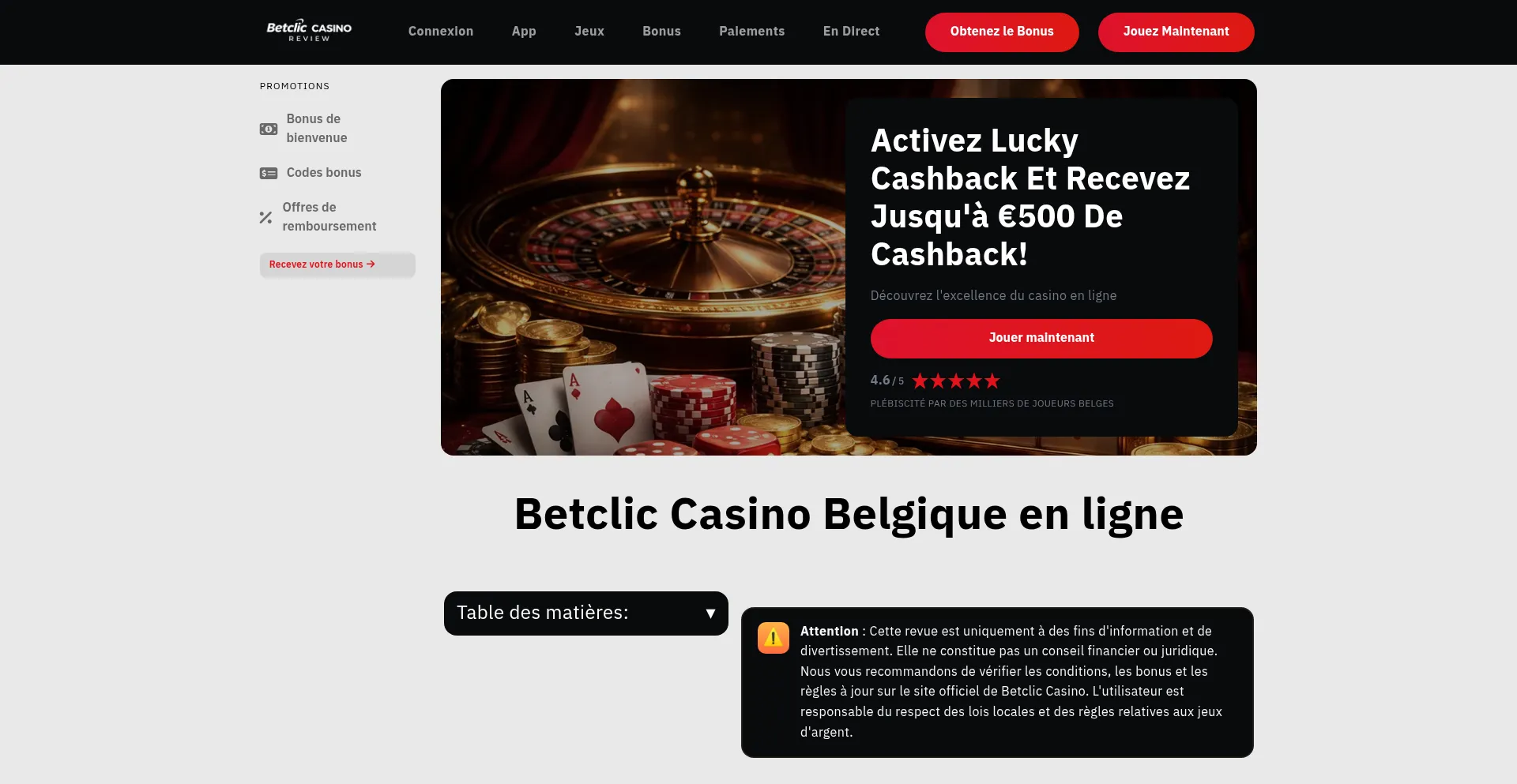 Betcliccasinobelgique.com
