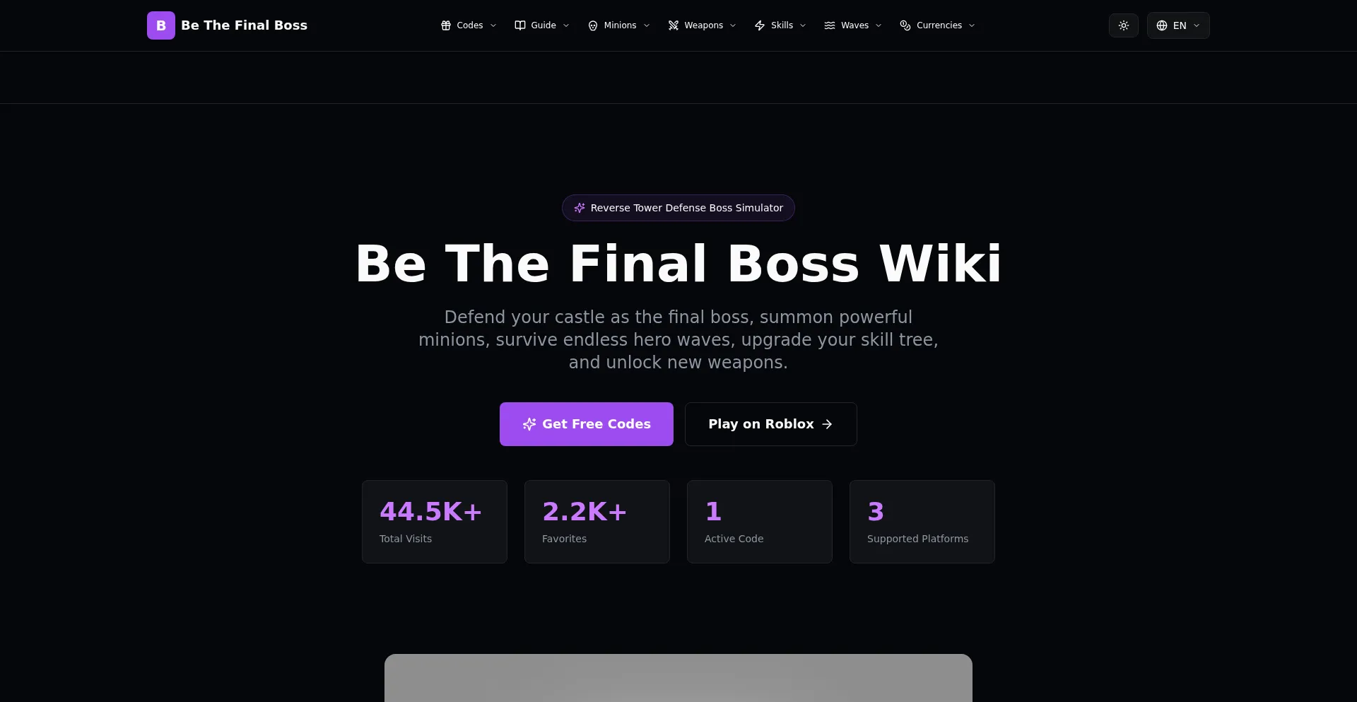 Bethefinalboss.wiki