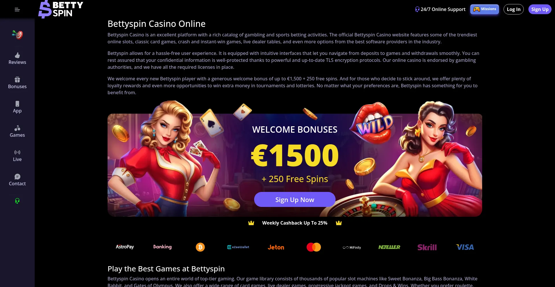 Betty-spin.com