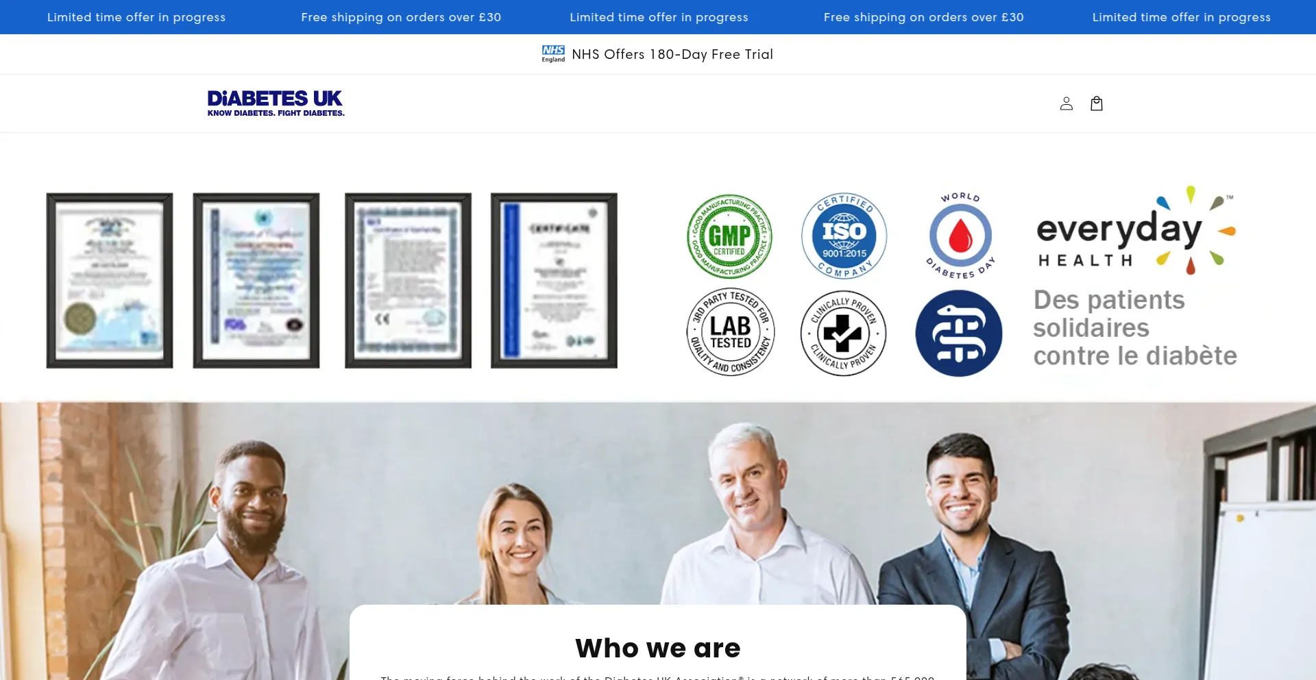 Website screenshot of Bevervital.com