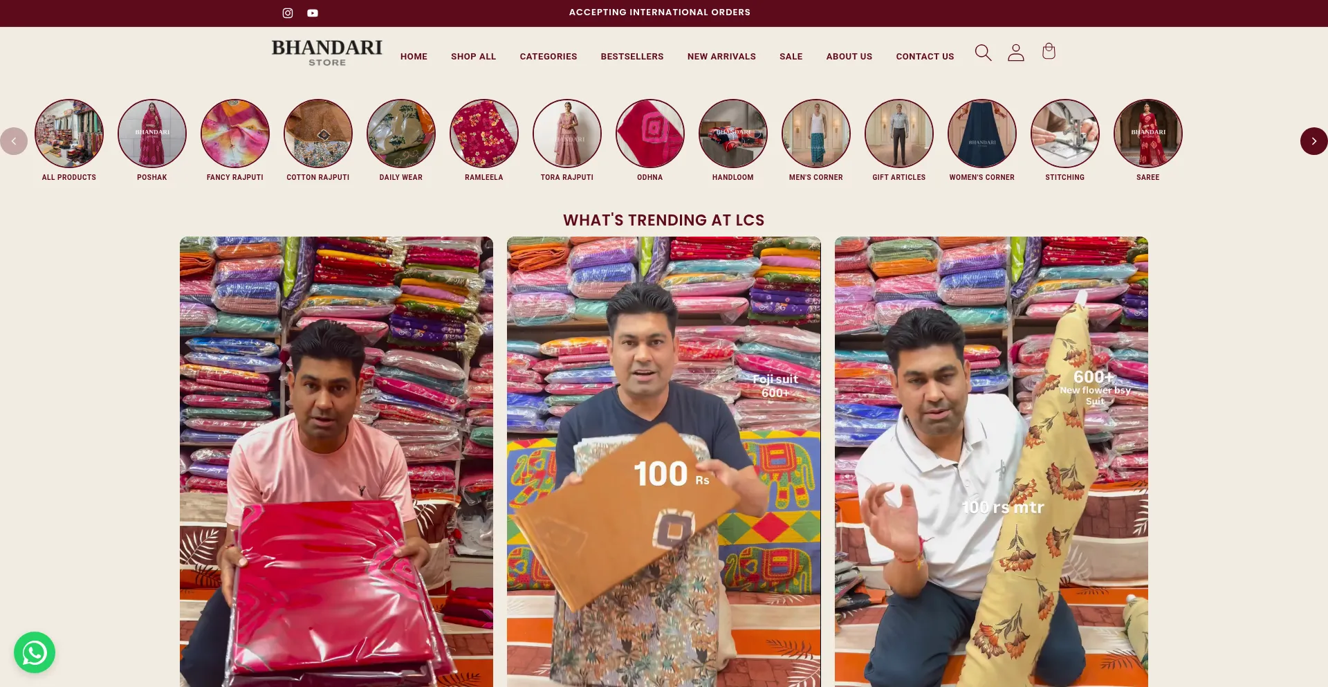 Bhandaristore.com