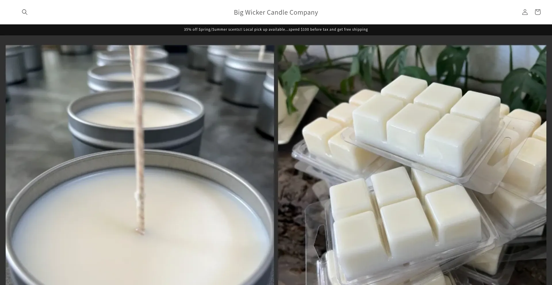 Bigwickercandlecompany.com