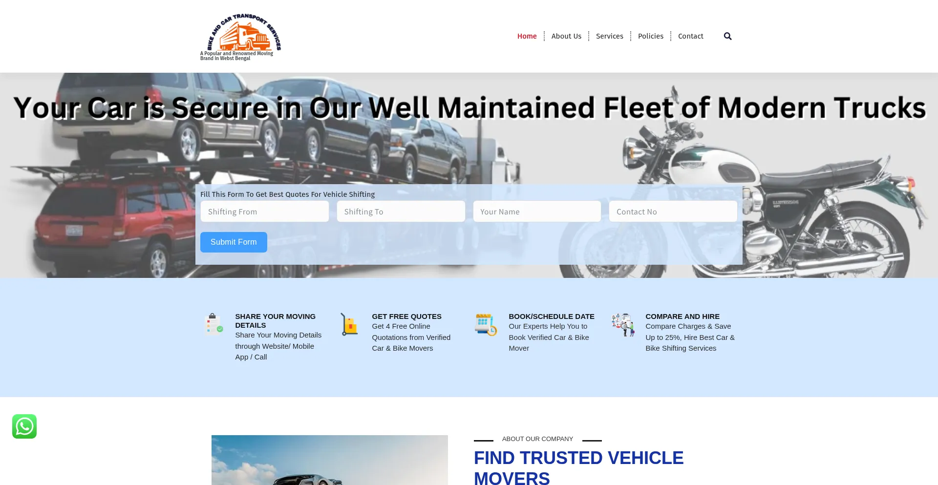 Bikeandcartransport.in