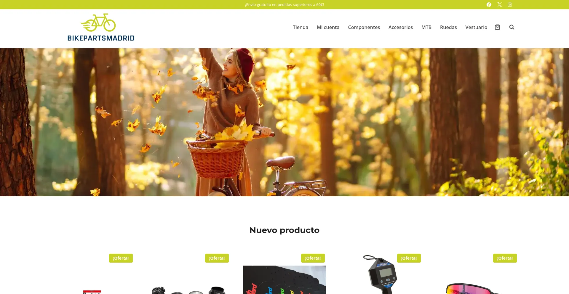 Bikepartsmadrid.com