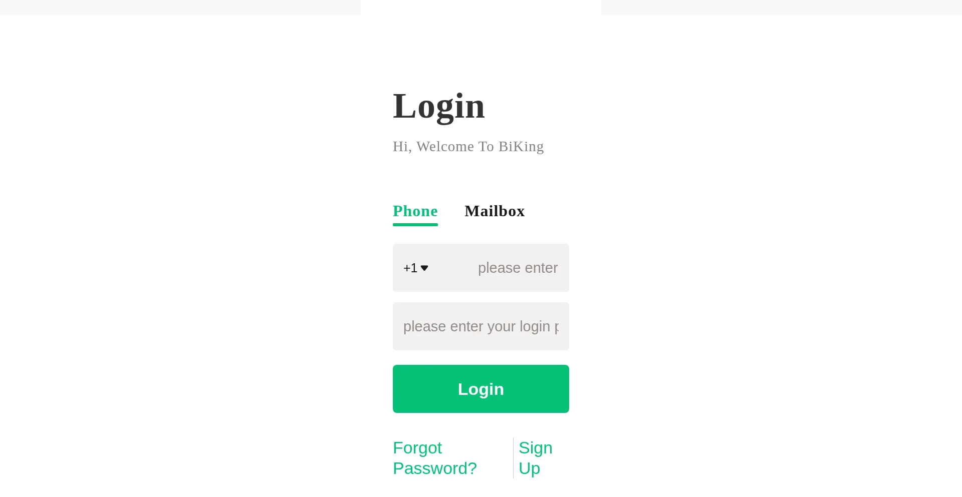 Website screenshot of Bikingtrade.guru