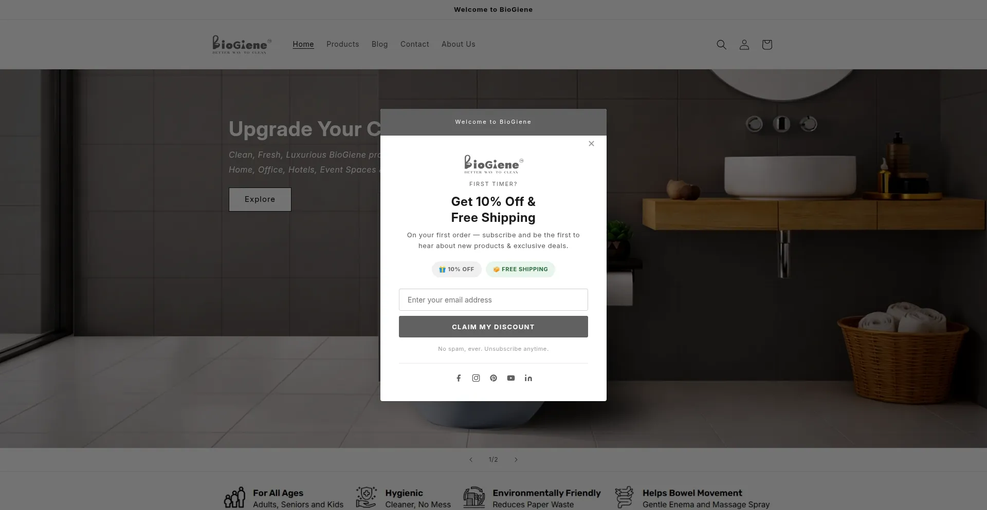 Biogienebaths.com