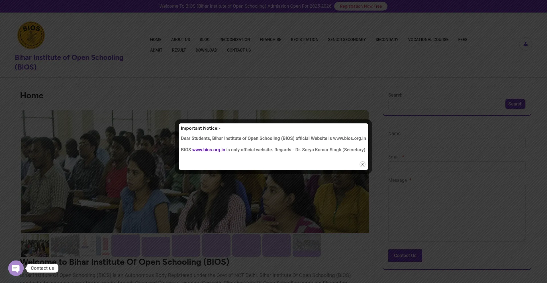 Bios.org.in