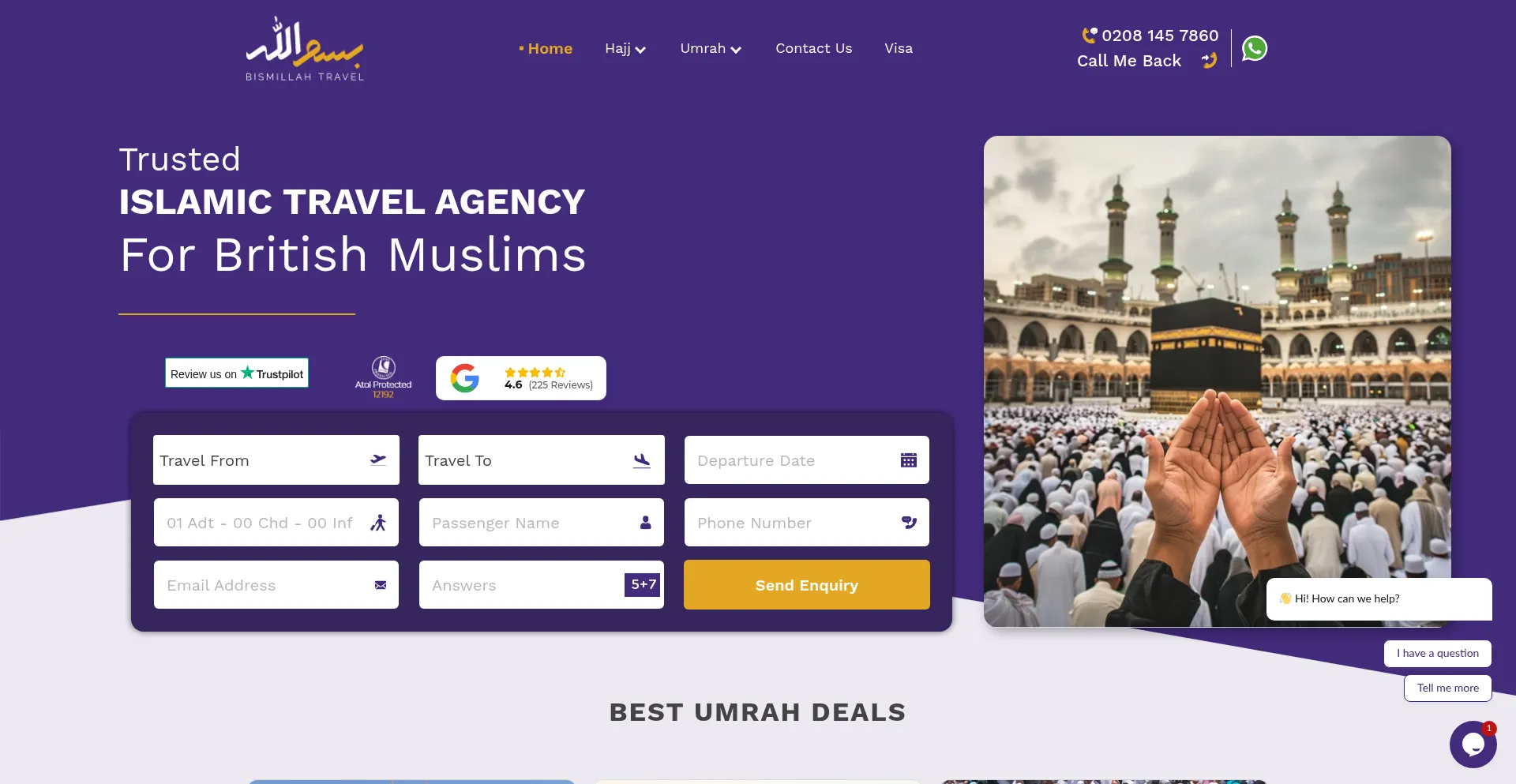Bismillahtravel.co.uk