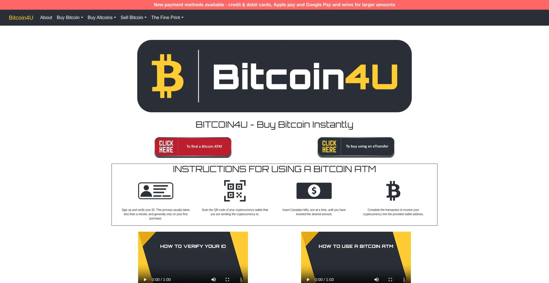 Bitcoin4u.ca