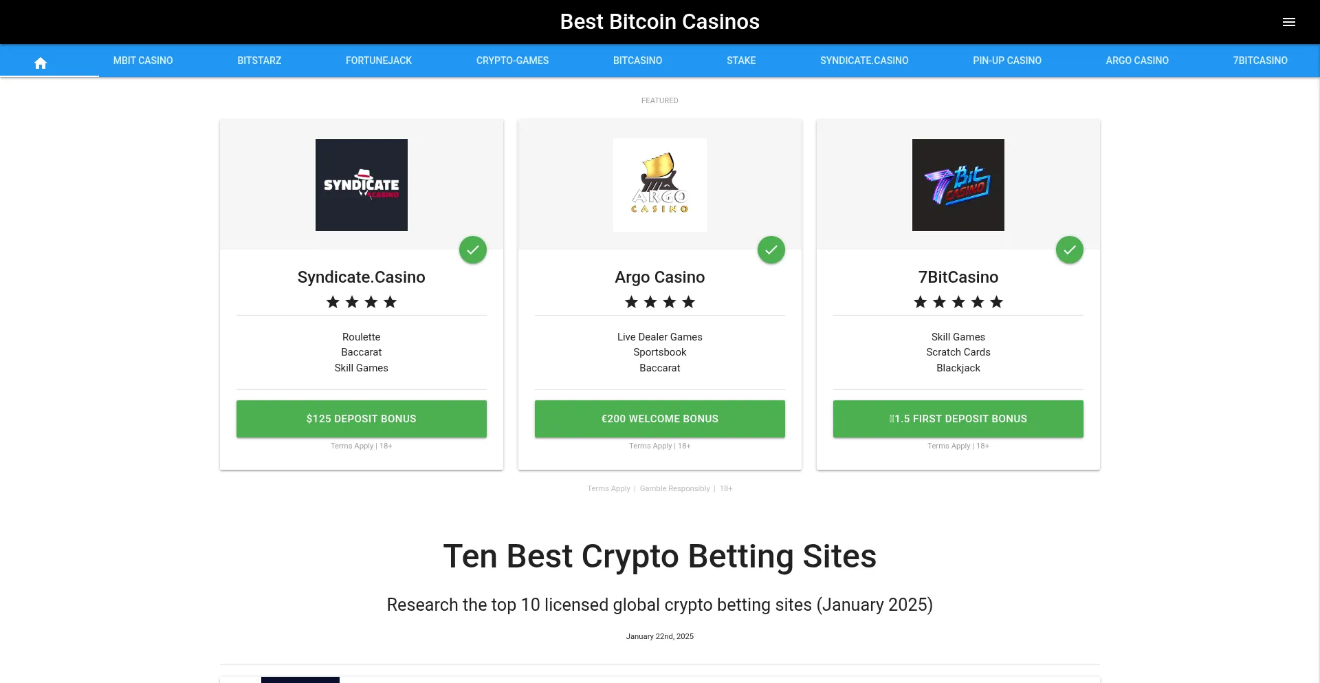 Bitcoincasinosfaucets.com